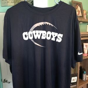 Bnwt Nike Dallas Cowboys drifit tshirt....sz. 2XL